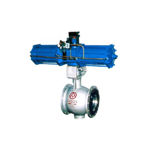 Eccentric Hemisphere Valve EQ640 Pneumatic - Dazhong Valve Group | Since 1997