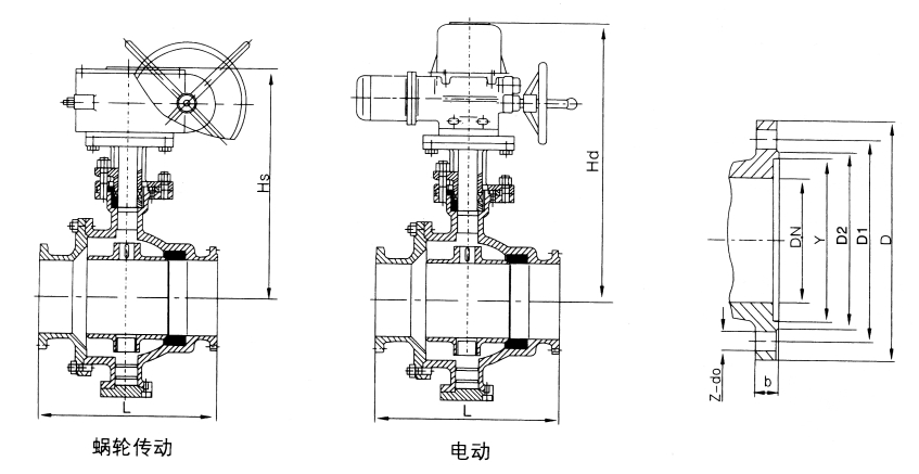 Discharge Ball Valve Parameter 1